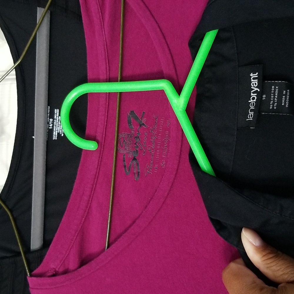 Bundle Of 3 Lane Bryant Plus Size Tops - image 7